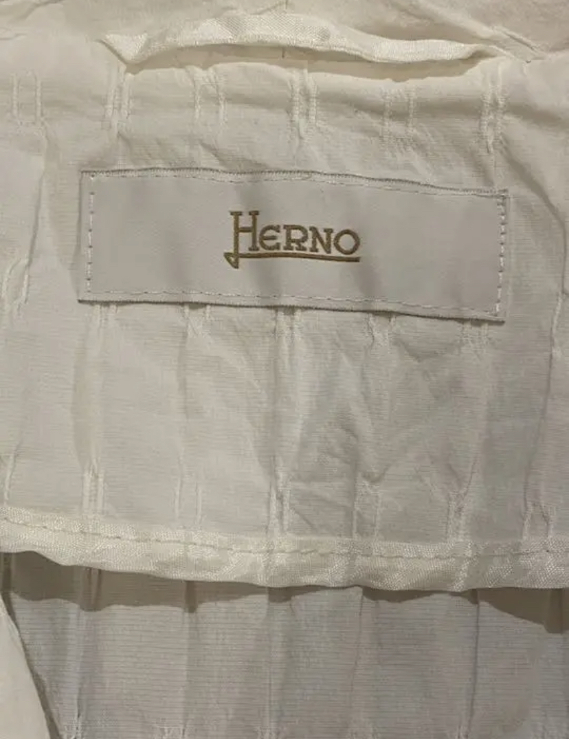 HERNO シワ加工 ジャケット 古着　Y89_画像6