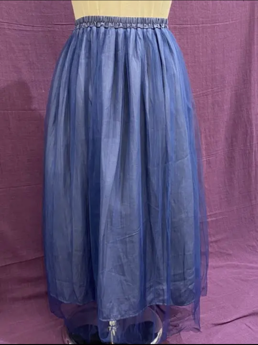 MIIA チュールロングスカート　新品　Y41_画像4