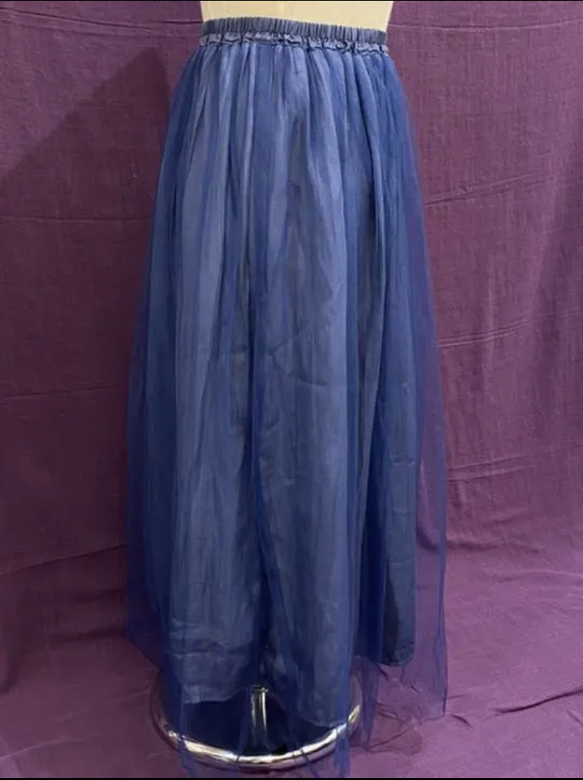 MIIA チュールロングスカート　新品　Y41_画像3