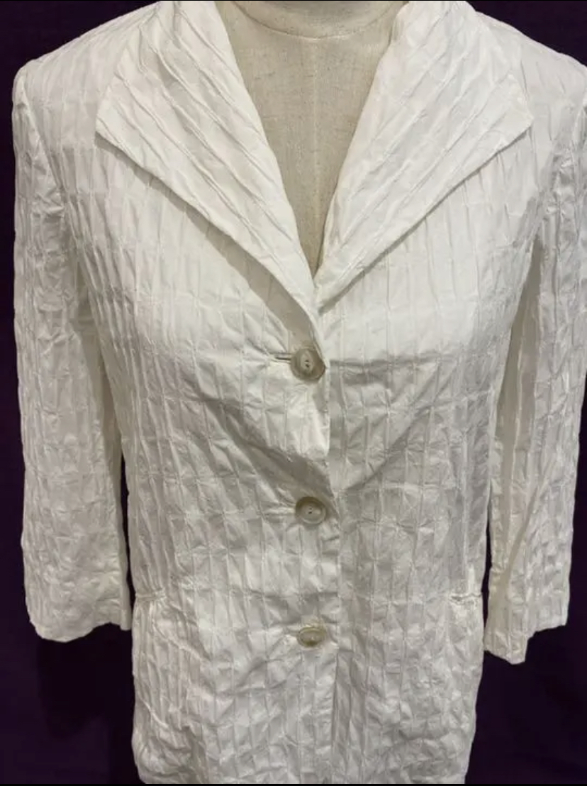 HERNO シワ加工 ジャケット 古着　Y89_画像2
