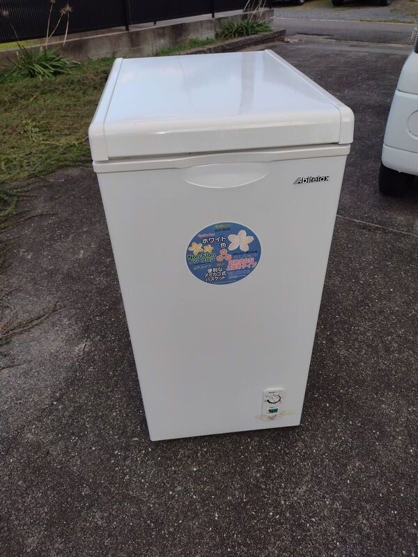  Kagawa префектура морозилка морозильник до того дня использование длина длина компактный type 60Labite Lux внутренний известный производитель производства б/у ставка быстрое решение!