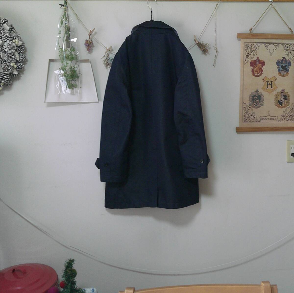 クリーニング済2回着用!A DAY IN THE LIFE/UNITED ARROWSユナイテッドアローズ取外ライナー付デニムコート メンズ_画像2