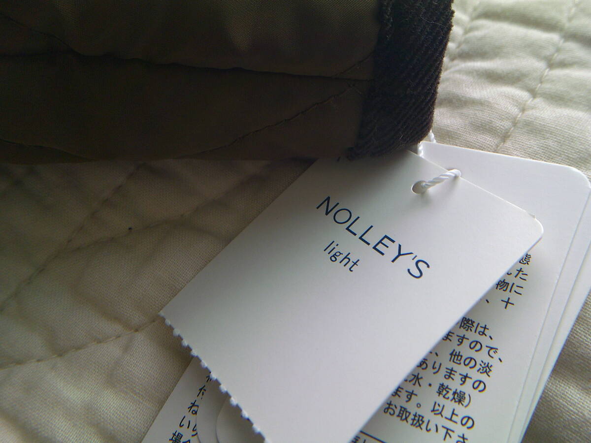 新品　タグ付き　NOLLEY'S LIGHT/ノーリーズ　フード裏もこもこ中綿キルティングコート_画像6