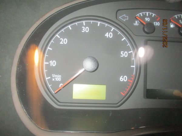 ■フォルクスワーゲン ポロ スピードメーター 中古 6Q0920800A 9N BBY 99025km 部品取あり インストゥルメントパネル タコメーター■_画像2