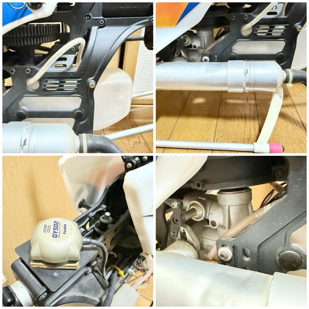 HIROBO スカディ エボリューション ラジコン ヘリコプター ヒロボー ジャンク 動作未確認 部品どり_画像4