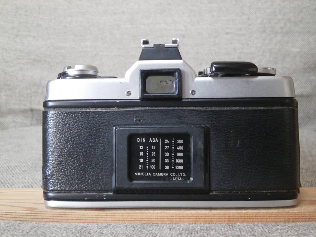 minolta XG・E MD ROKKOR 50mm 1:1.7 レンズ付き　動作確認済み_画像4