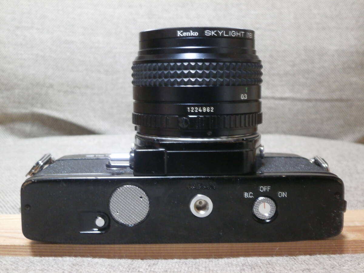 minolta SRT 101 MD W. ROKKOR 1:2.8 f=28mm ジャンクレンズ付き　動作確認済み_画像7