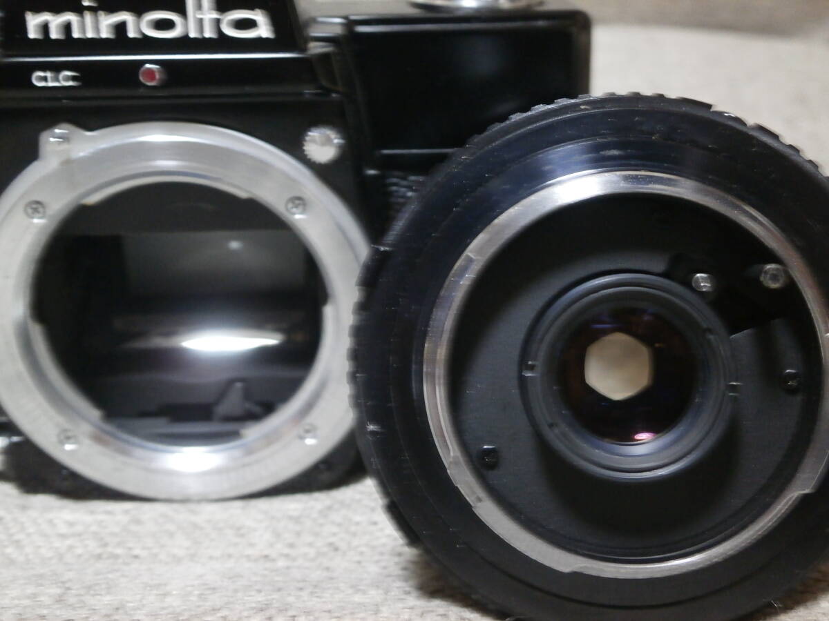 minolta SRT 101 MD W. ROKKOR 1:2.8 f=28mm ジャンクレンズ付き　動作確認済み_画像8