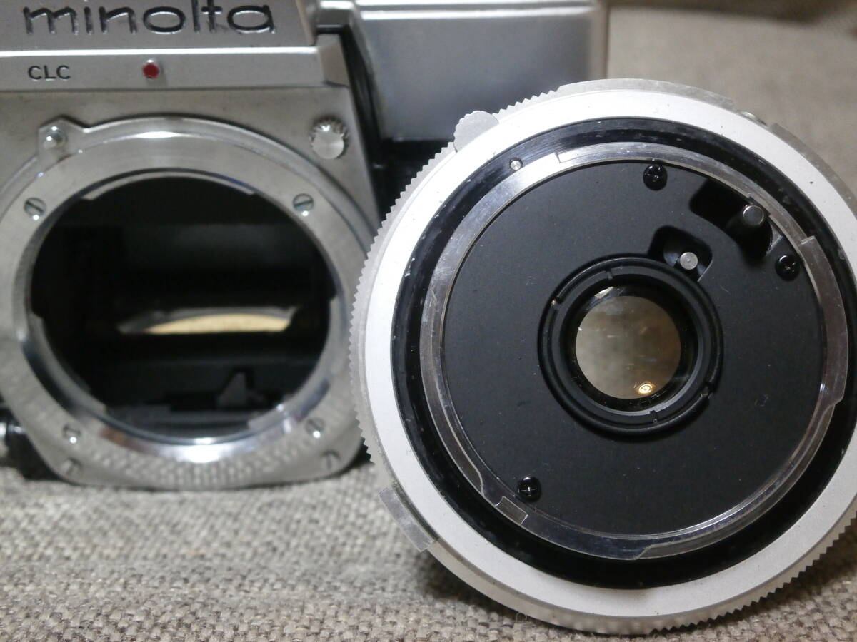 minolta SRT 101 MC W. ROKKOR-SG 1:3.5 f=28mm レンズ付き　動作確認済み_画像8