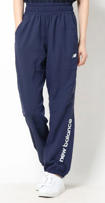 【KCM】z-new-166-L★展示品★【ニューバランス】レディース　5WAY ウーブンパンツ　JWPP0012　ネイビー　サイズ L_画像3
