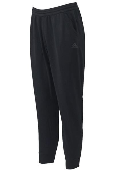 【KCM】Z-adi-355-O★展示品★【adidas/アディダス】メンズ ライトスウェット ジョガーパンツ FAO96-DN1348 ブラック サイズ O_画像1