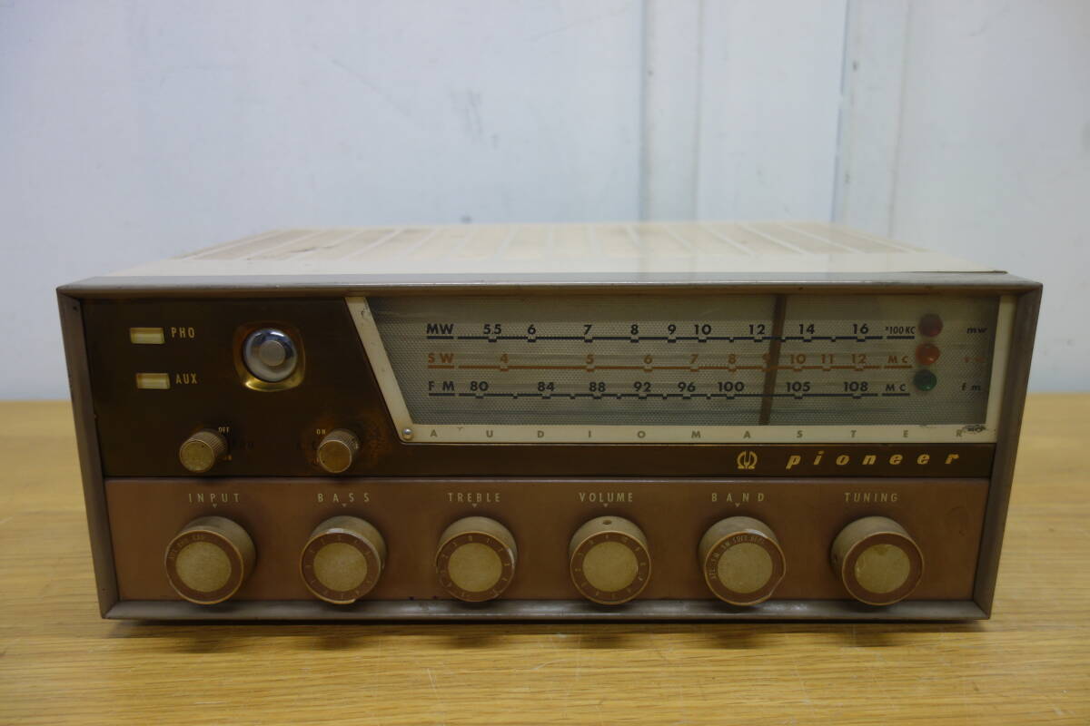 PIONEER FM-R301 вакуумная трубка ресивер электризация возможно Pioneer античный радио б/у утиль управление ZI-100 PIONEER FM-R301 вакуумная трубка ресивер электризация возможно Pioneer античный радио б/у утиль управление ZI-100