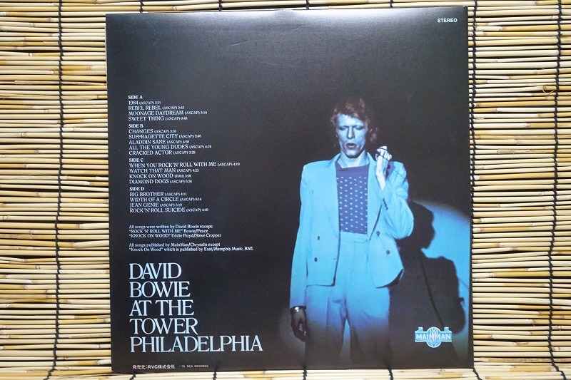 美盤 帯付 David Bowie デヴィット・ボウイ / David Live Earl Slicki Mike Garson David Sanborn_画像2