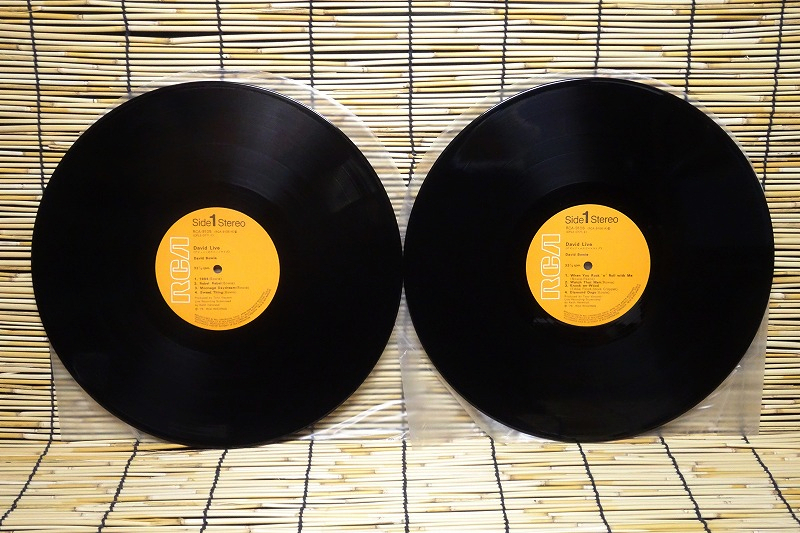 美盤 帯付 David Bowie デヴィット・ボウイ / David Live Earl Slicki Mike Garson David Sanborn_画像9