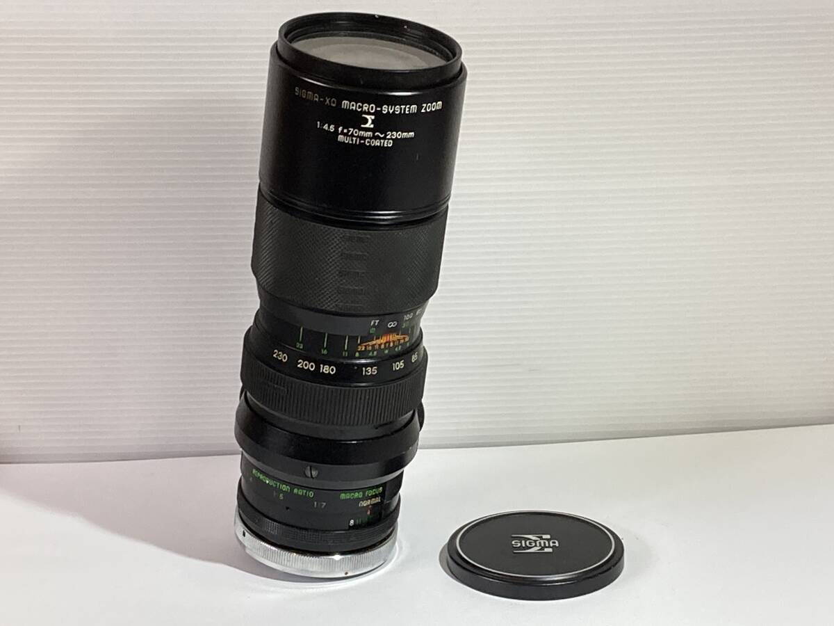 #2561 SIGMA XQ MACRO SYSTEM ZOOM 1:4.5 70-230mm_画像1