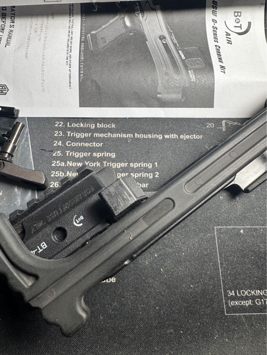 Archwick B&T USW-G17 ポリマーカービンコンバージョンキット GBB ガスガン 東京マルイ VFC UMAREX Glock グロック_画像3
