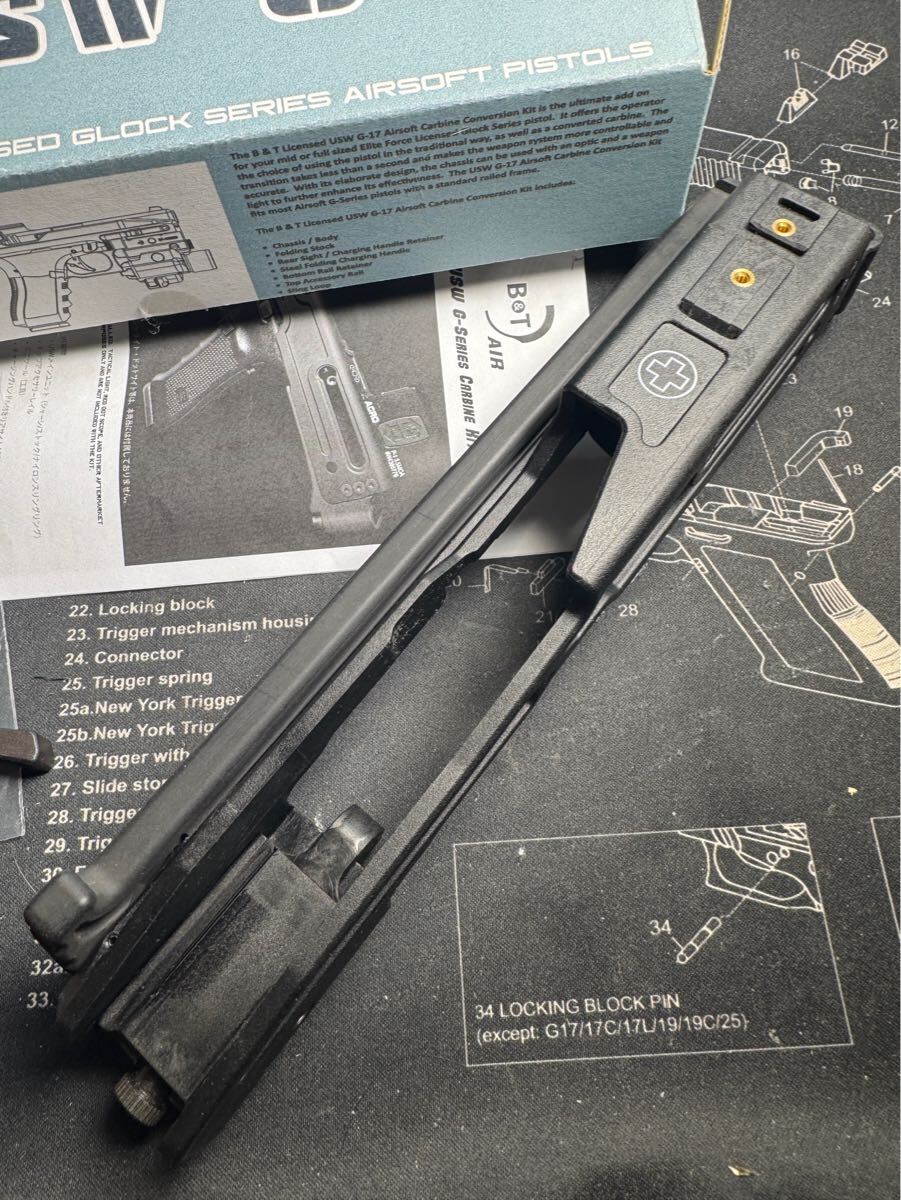 Archwick B&T USW-G17 ポリマーカービンコンバージョンキット GBB ガスガン 東京マルイ VFC UMAREX Glock グロック_画像4