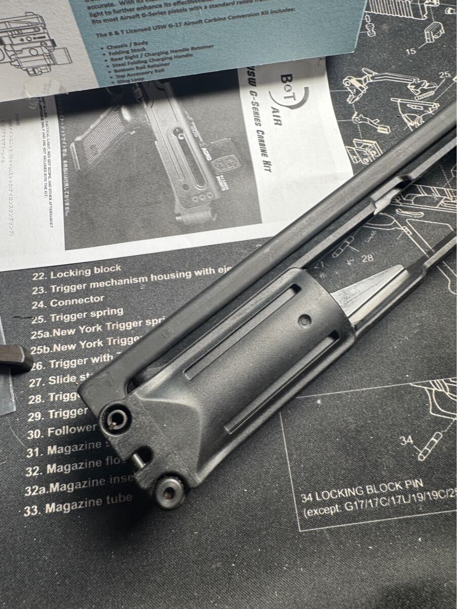 Archwick B&T USW-G17 ポリマーカービンコンバージョンキット GBB ガスガン 東京マルイ VFC UMAREX Glock グロック_画像8