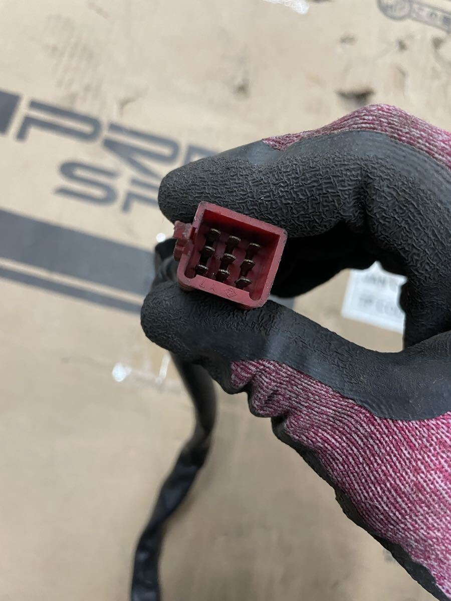 NC07 CBX400F 純正 スロットルホルダー スロットル ワイヤー クラッチワイヤー スロットルワイヤー セット ハンドルスイッチ 右 _画像7