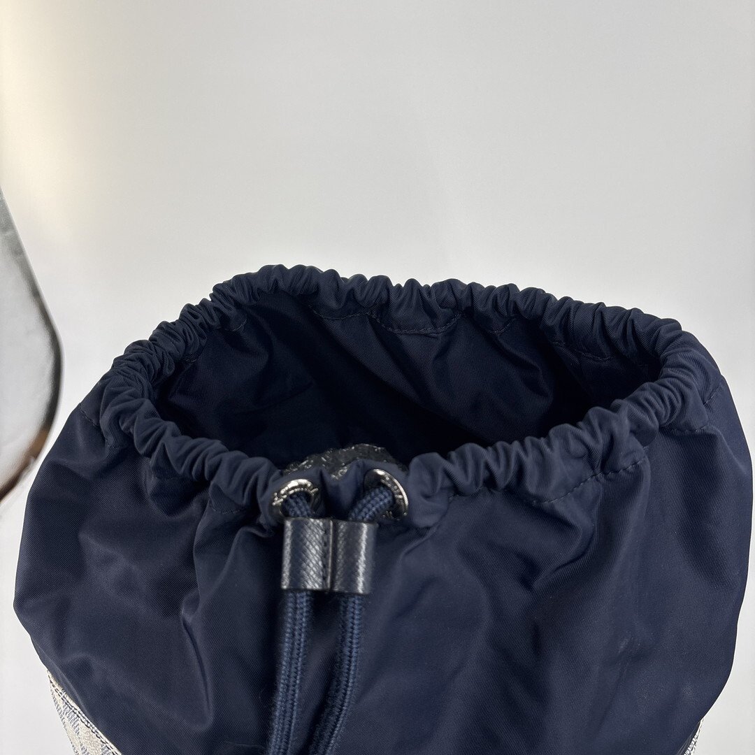 極美品 Louis Vuitton ルイヴィトン リュック ダミエコースト マッチポイント N40018 バックパック ダミエアズール メンズ ホワイト 白_画像8