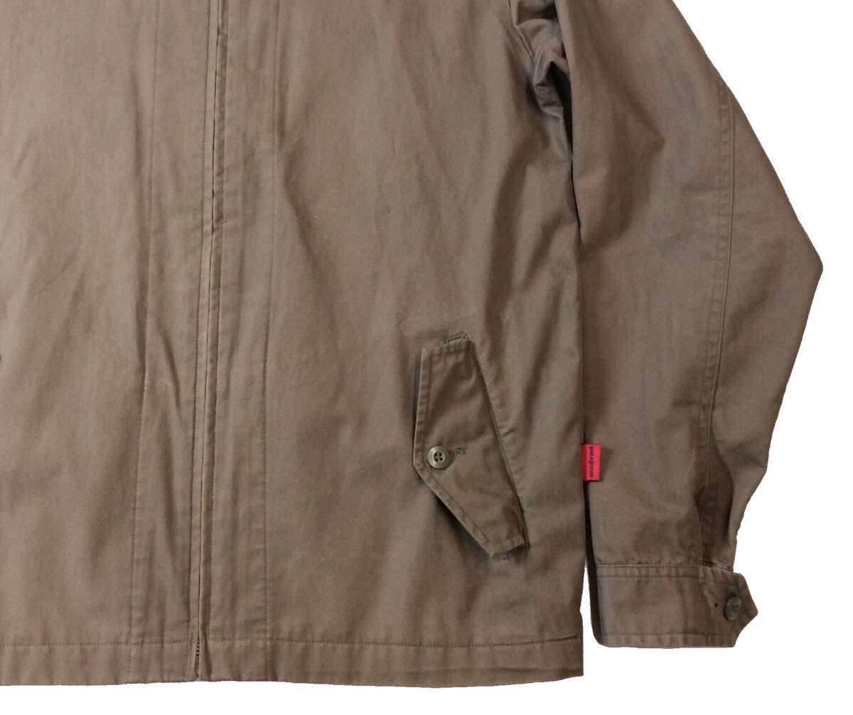 PATAGONIA パタゴニア オーガニックコットン スウィングトップ ジャケット ブルゾン ブラウン フルジップ メンズ S 27125S7_画像4