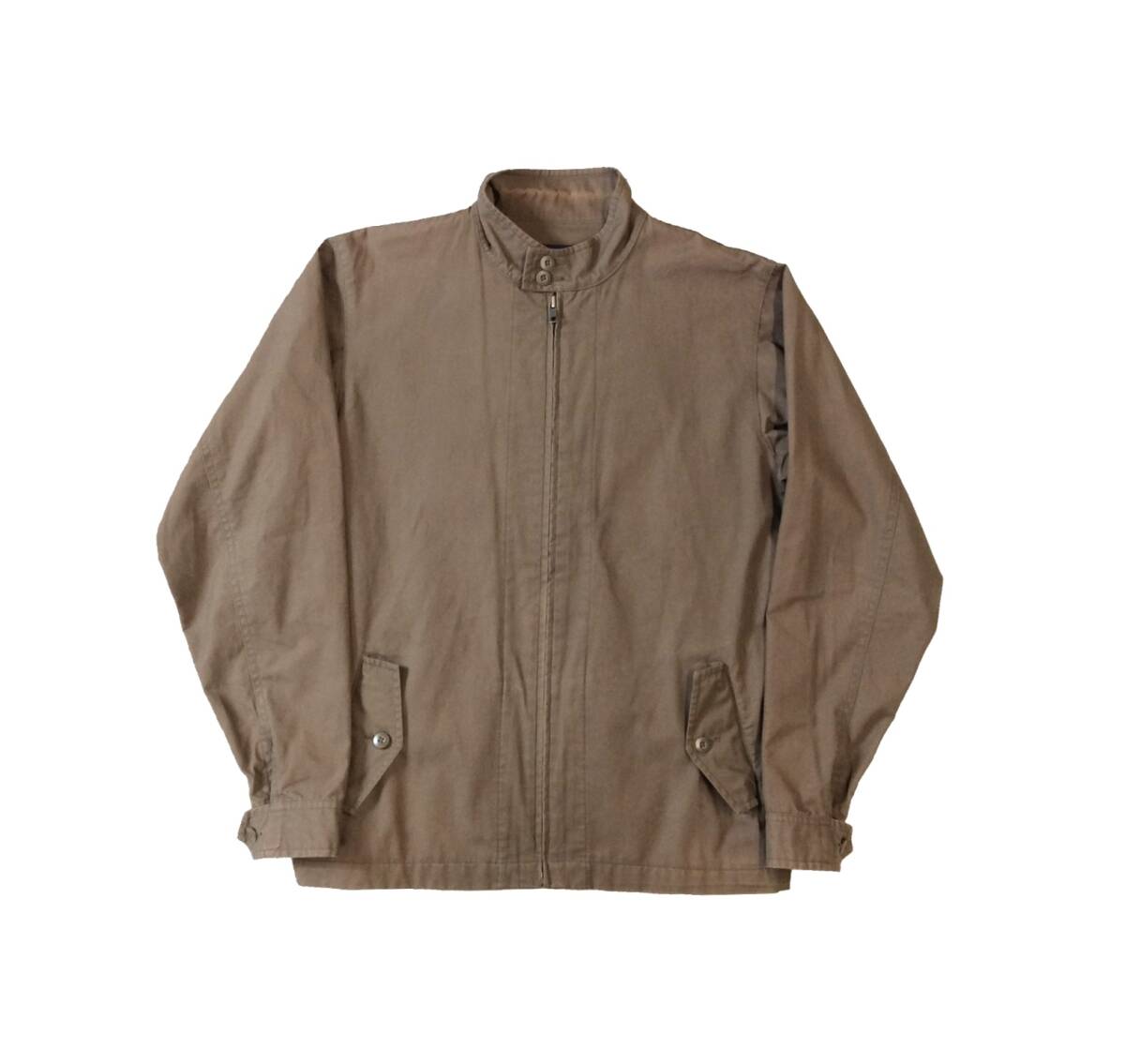 PATAGONIA パタゴニア オーガニックコットン スウィングトップ ジャケット ブルゾン ブラウン フルジップ メンズ S 27125S7_画像1