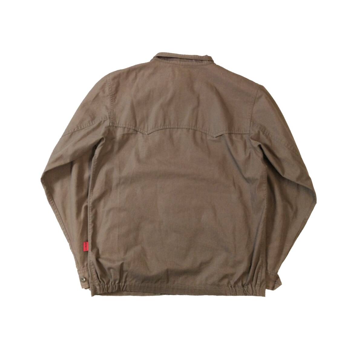 PATAGONIA パタゴニア オーガニックコットン スウィングトップ ジャケット ブルゾン ブラウン フルジップ メンズ S 27125S7_画像6