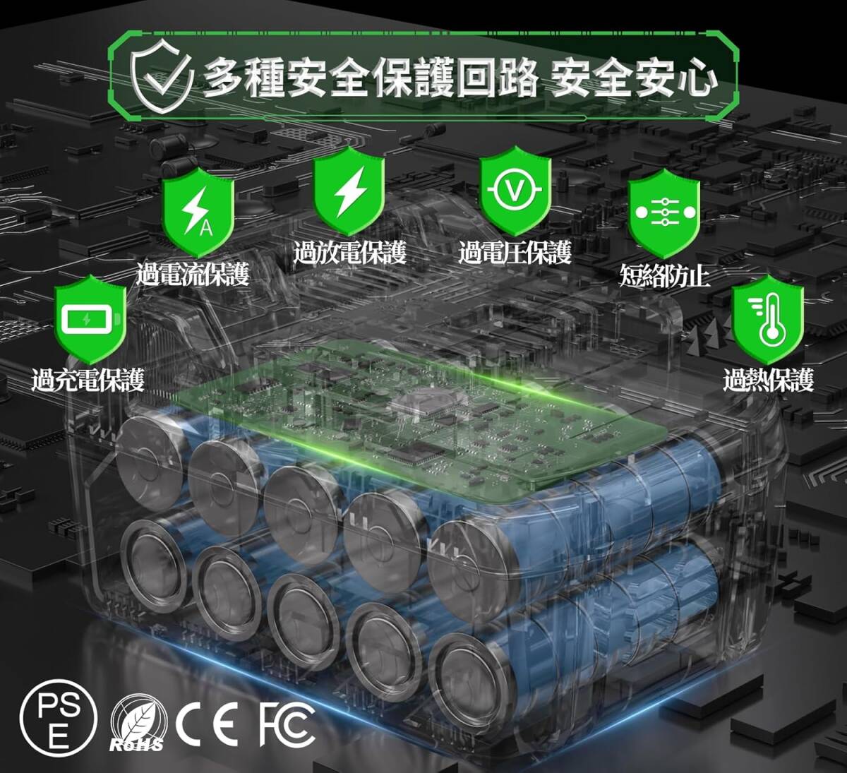 【送料無料】新品 HiKOKI マルチボルト ハイパワーバッテリー 36V/18V装着時自動切替 BSL36A18/BSL36B18 ハイコーキ日立工機互換バッテリー_画像4