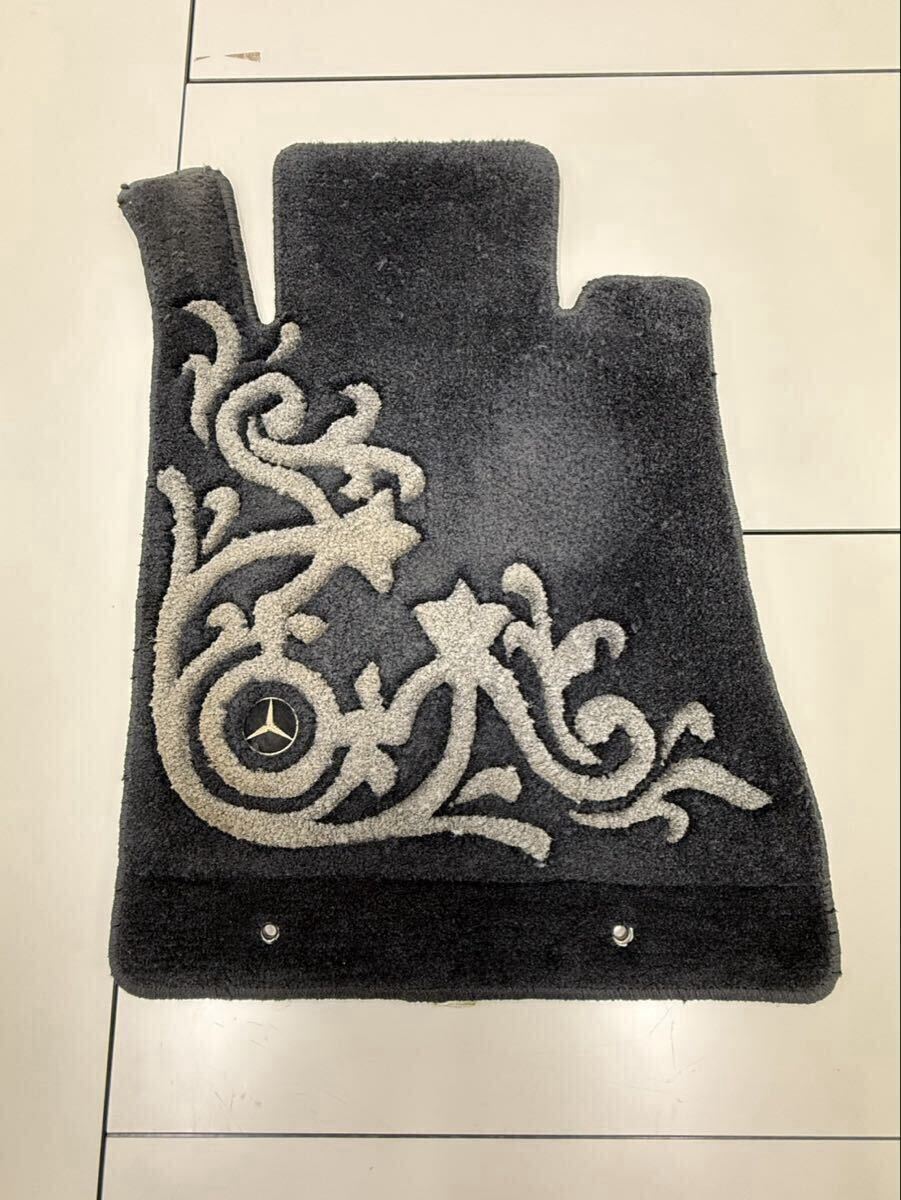 当時物!希少!ベンツ W140 Sクラス 純正オプション 段通フロアマット!_画像2