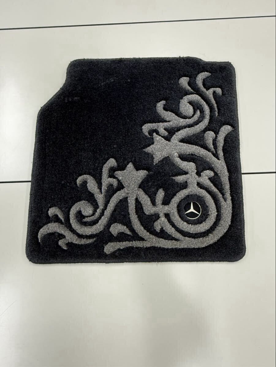 当時物!希少!ベンツ W140 Sクラス 純正オプション 段通フロアマット!_画像5