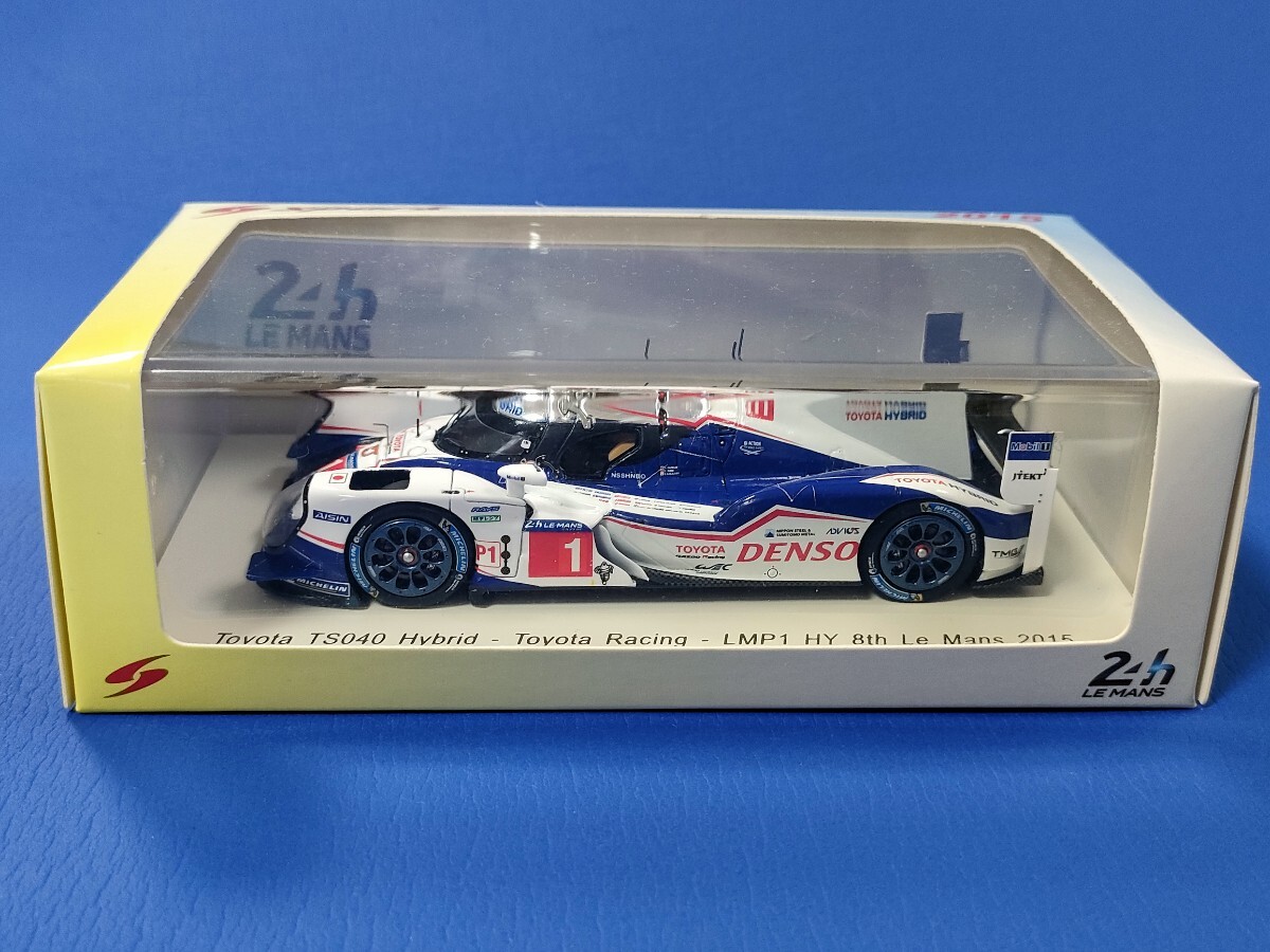 Toyota TS040 Hybrid No.1 8th LMP1 Toyota Racing A.Davidson - S.Buemi - K.Nakajima (1/43スケール S4630)