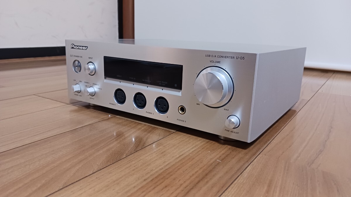 Pioneer U-05 DAC アンプ ヘッドフォンアンプ パイオニア リモコン付き オーディオ_画像3