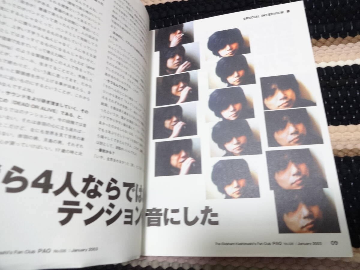 エレファントカシマシ　ファンクラブ会報　PAO26 　FC_画像4