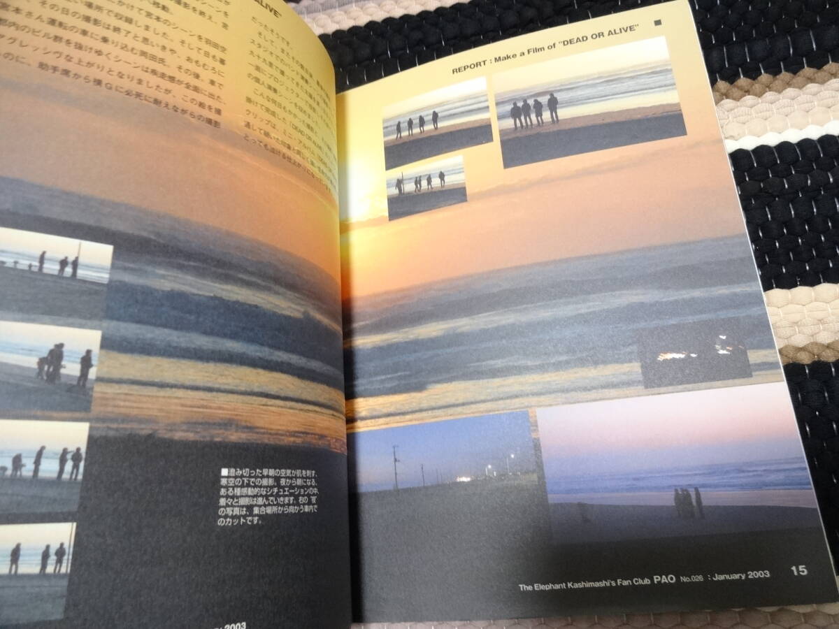 エレファントカシマシ　ファンクラブ会報　PAO26 　FC_画像3