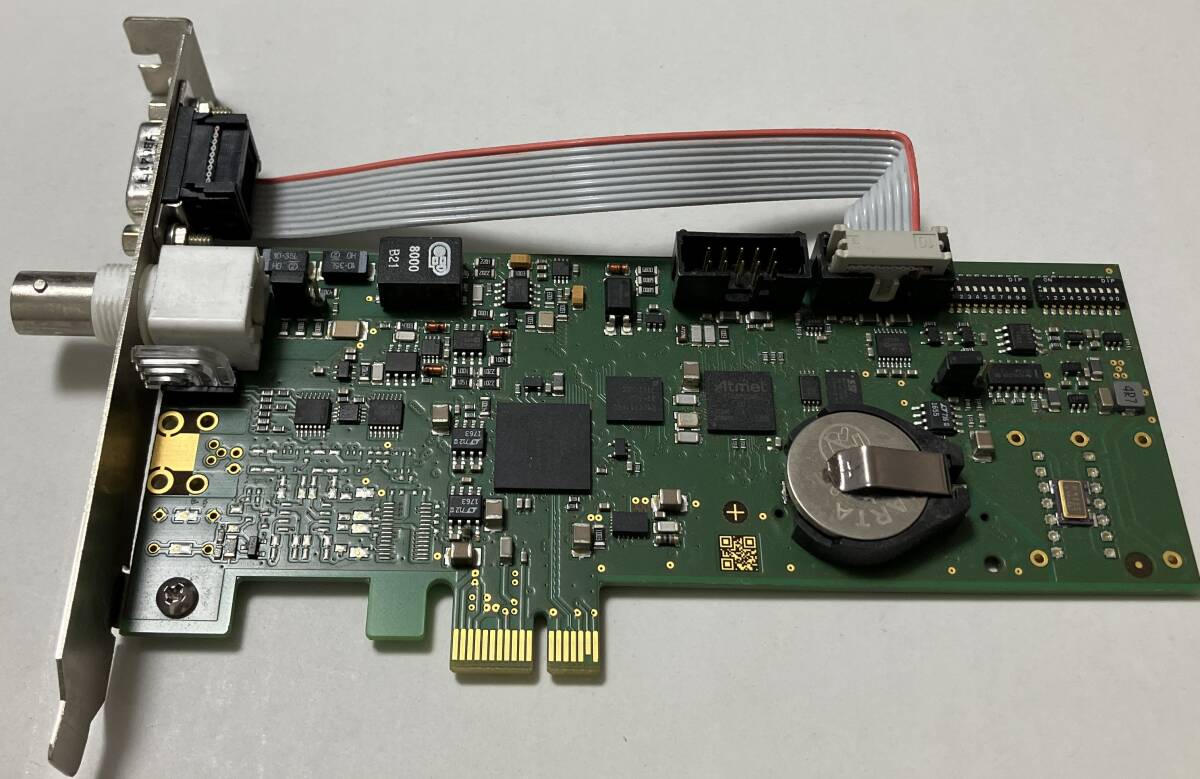 Meinberg TCR180PEX-EL PC用 IRIGタイムコード受信カード PCI Express ×1_画像1