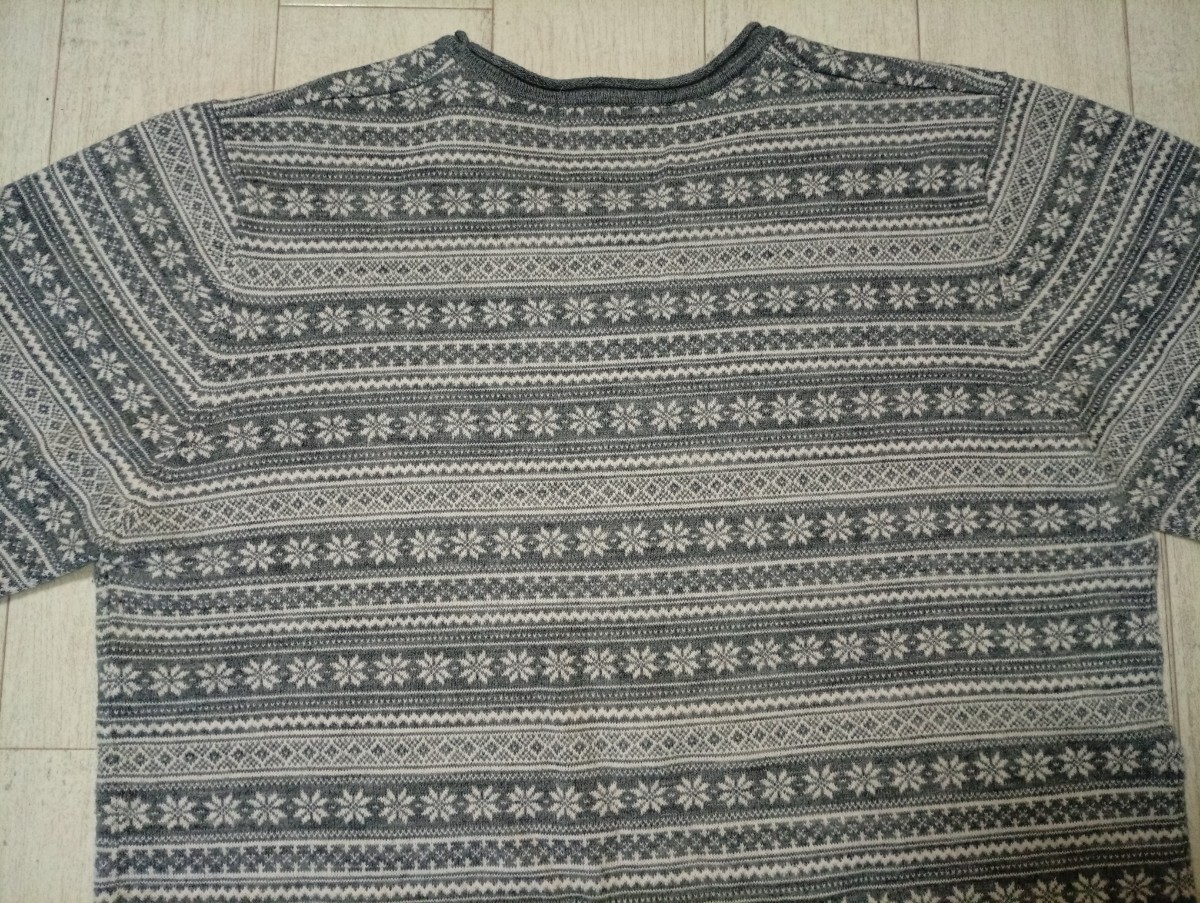 Hush Puppies/ハッシュパピー/ニット/セーター/総柄_画像4