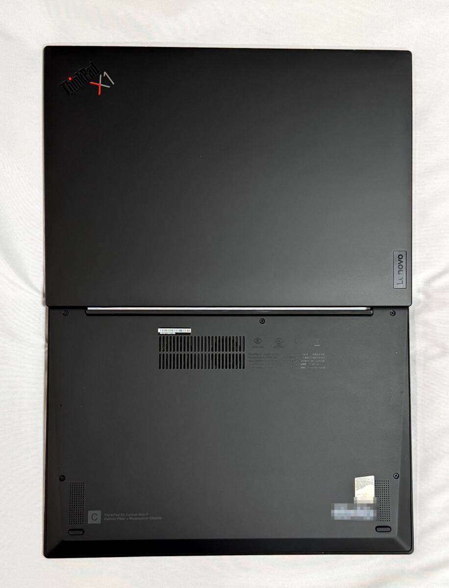 高性能 ThinkPad X1 Carbon Gen 9 LTE 付き- MS Office 2021 - CPU i7 / MEM 32GB / SSD 1TB / LCD 4K 3840x2400 / 顔認証カメラ_画像6