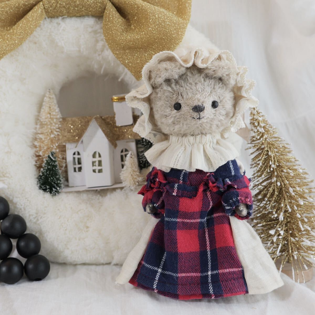 *° ゆきのくに *° テディベア ぬいぐるみ *° ハンドメイド_画像2