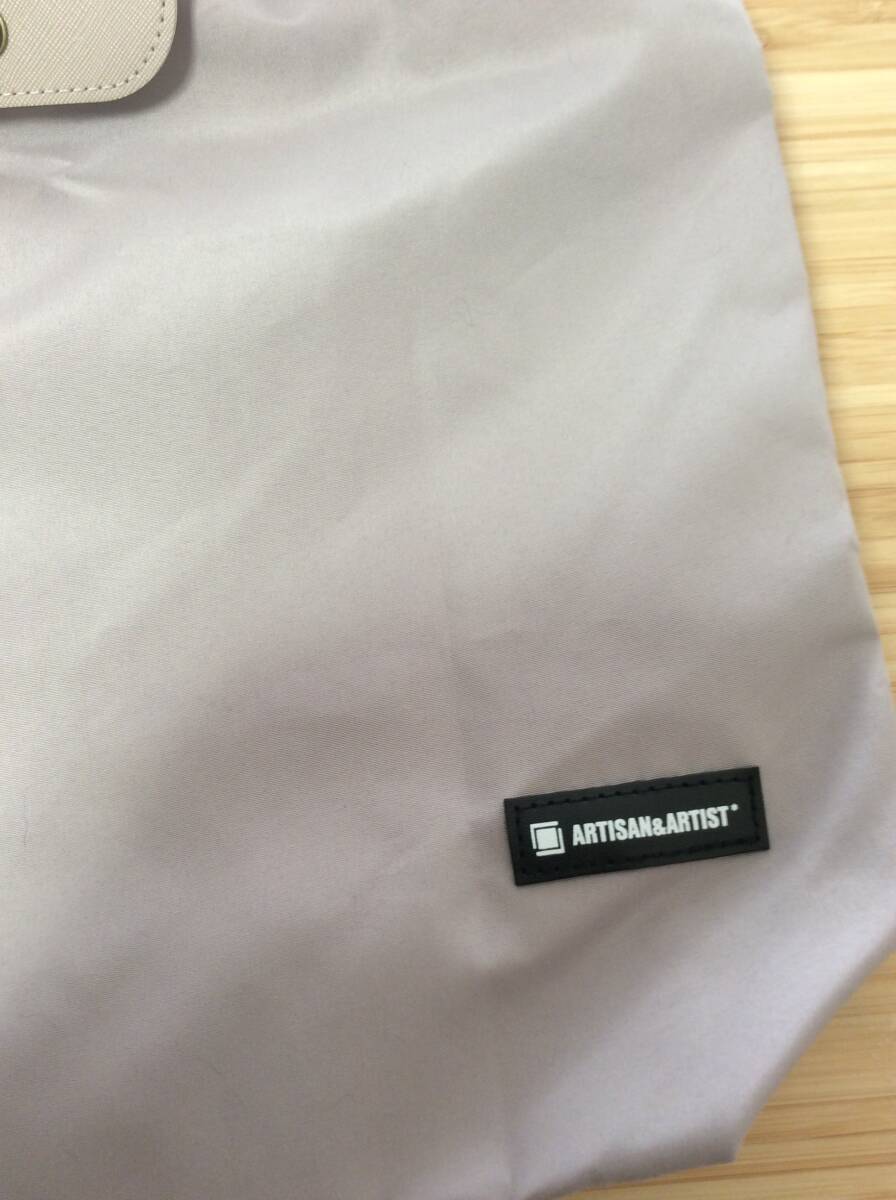 未使用新品 ARTISAN&ARTISTエコバッグ 折りたたみ コンパクト！_画像2