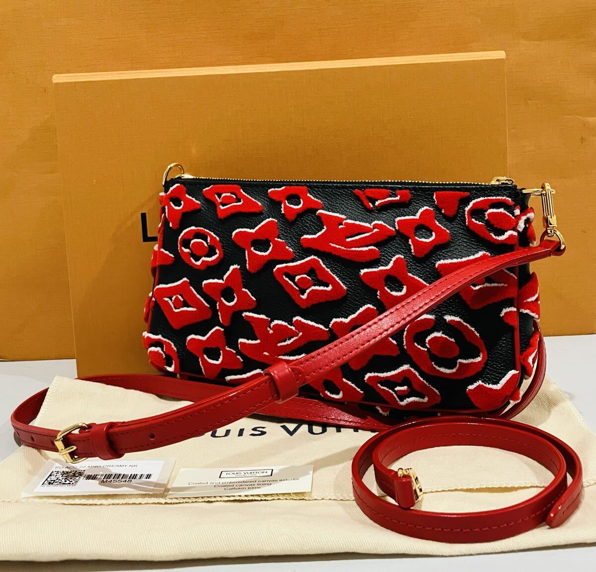 LOUIS VUITTON 新品 モノグラム アフタージュ ショルダー バッグ ルイ・ヴィトン 斜め掛け バック 箱 保存袋 ショルダーストラップ 付属_画像3