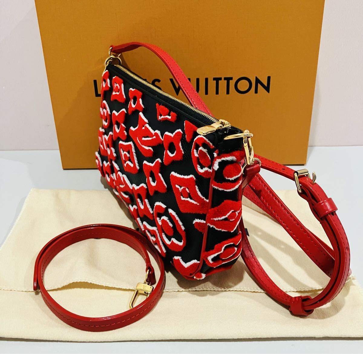 LOUIS VUITTON 新品 モノグラム アフタージュ ショルダー バッグ ルイ・ヴィトン 斜め掛け バック 箱 保存袋 ショルダーストラップ 付属_画像7