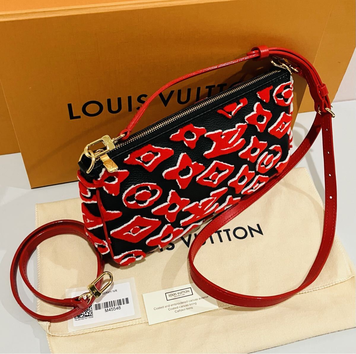 LOUIS VUITTON 新品 モノグラム アフタージュ ショルダー バッグ ルイ・ヴィトン 斜め掛け バック 箱 保存袋 ショルダーストラップ 付属_画像2
