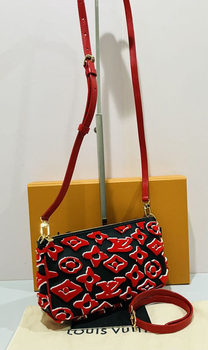 LOUIS VUITTON 新品 モノグラム アフタージュ ショルダー バッグ ルイ・ヴィトン 斜め掛け バック 箱 保存袋 ショルダーストラップ 付属_画像9