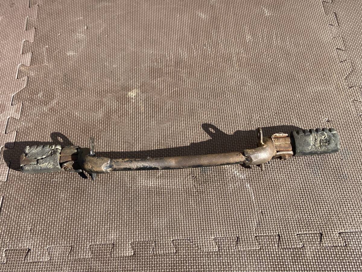 希少 当時物 DT250 DT1 DT1F 純正メインステップ ステップステー 絶版 旧車_画像3