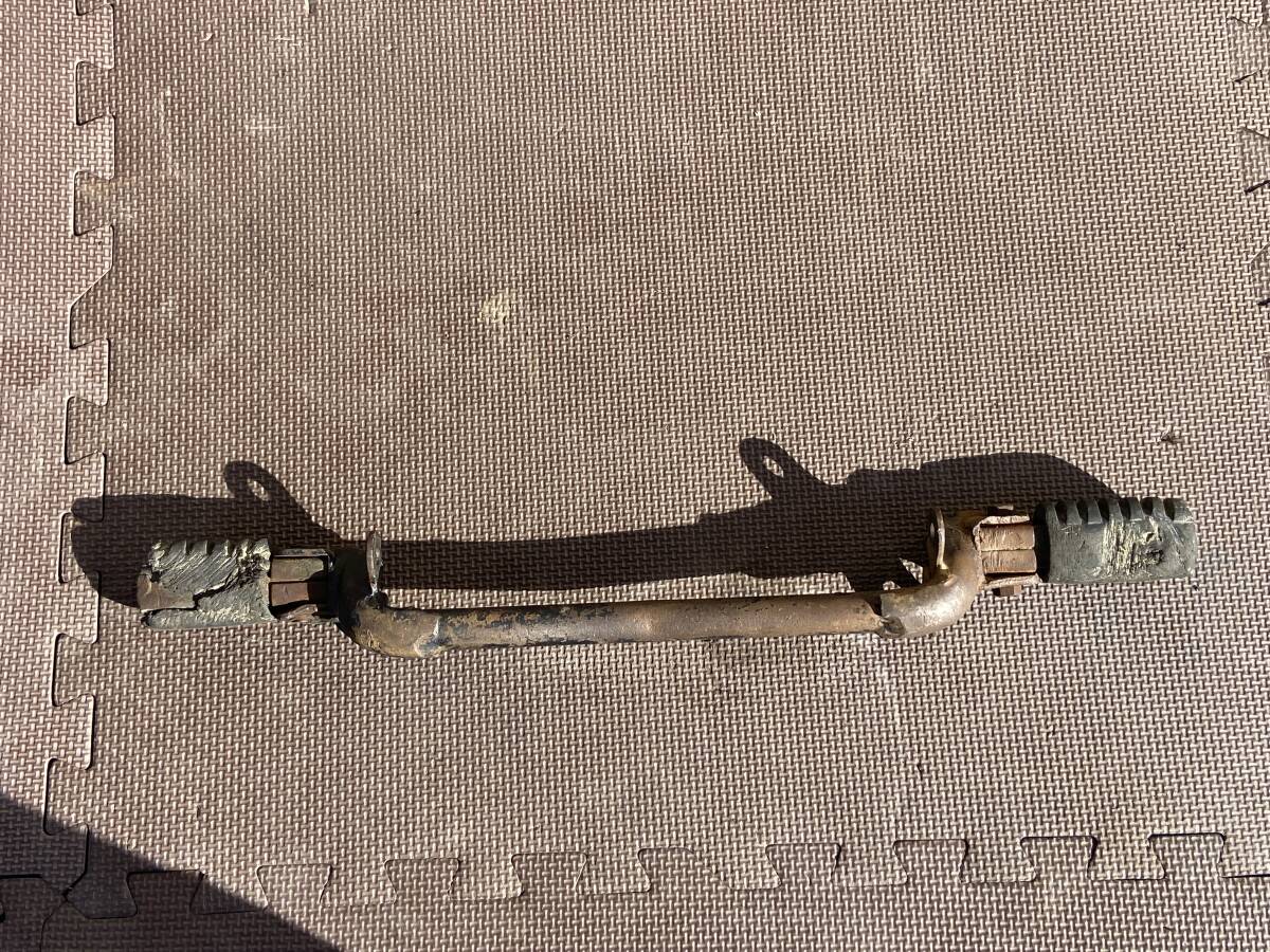 希少 当時物 DT250 DT1 DT1F 純正メインステップ ステップステー 絶版 旧車_画像4