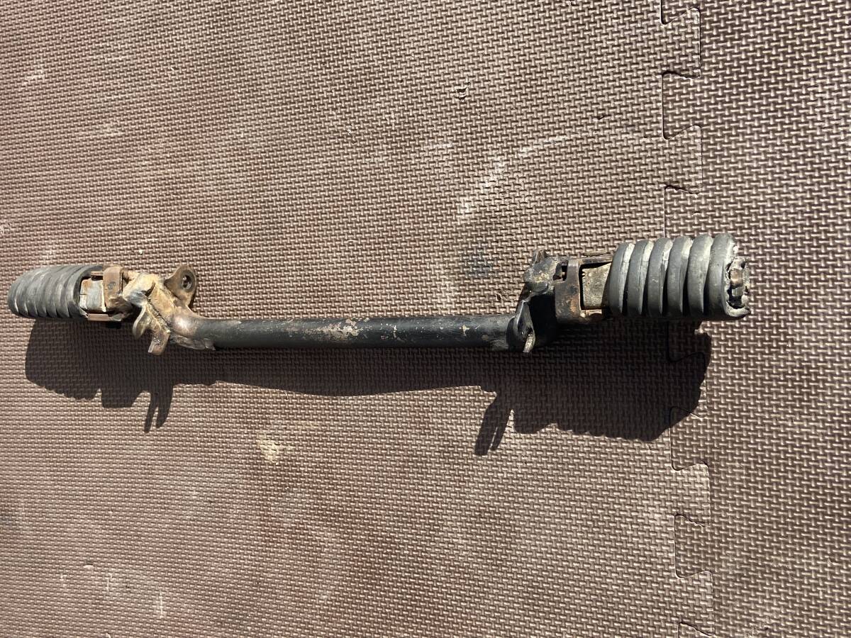 希少 当時物 DT250 DT1 DT1F 純正メインステップ ステップステー 絶版 旧車_画像6