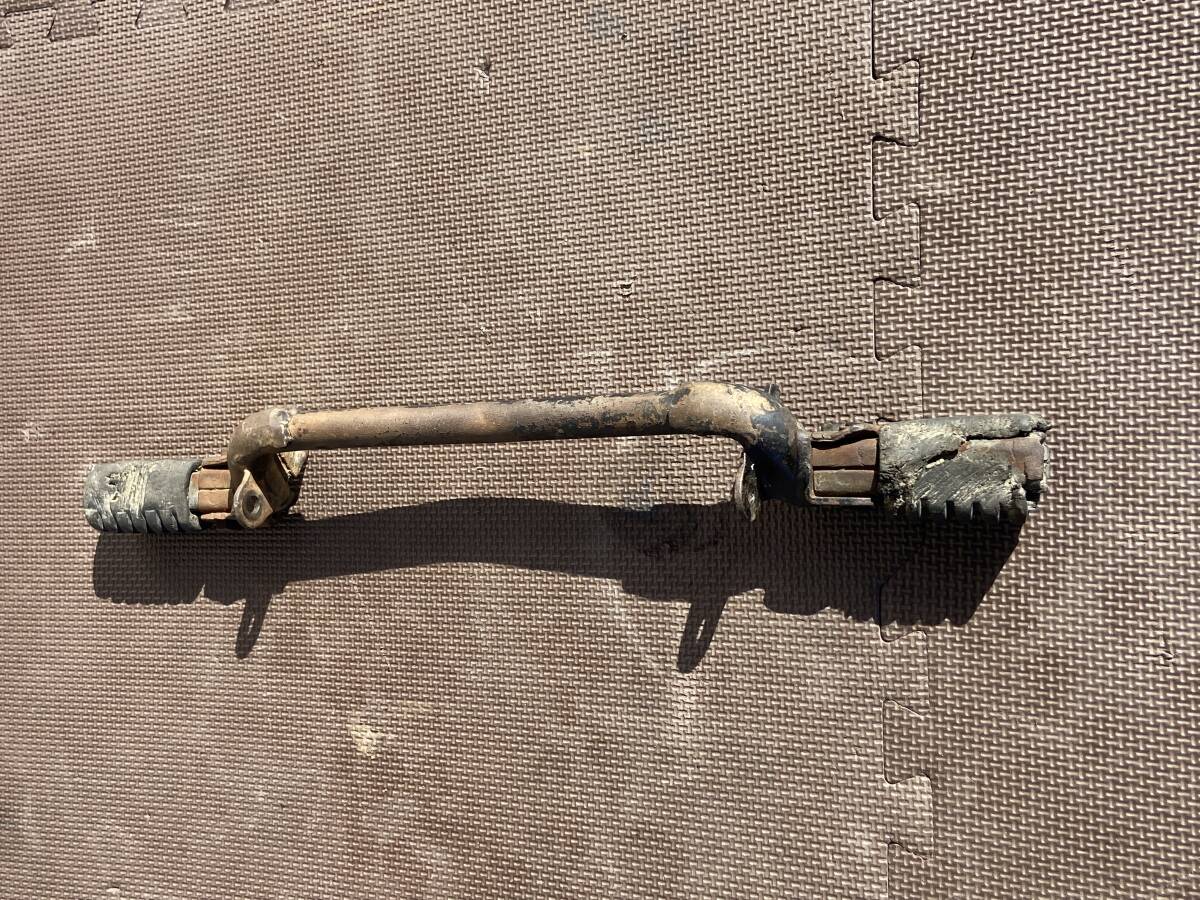 希少 当時物 DT250 DT1 DT1F 純正メインステップ ステップステー 絶版 旧車_画像7