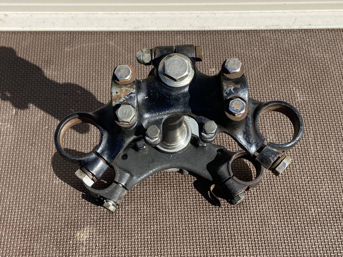 希少 当時物 DT250 DT1 DT1F 純正ステム 三つ又 トップブリッジ 絶版 旧車_画像3