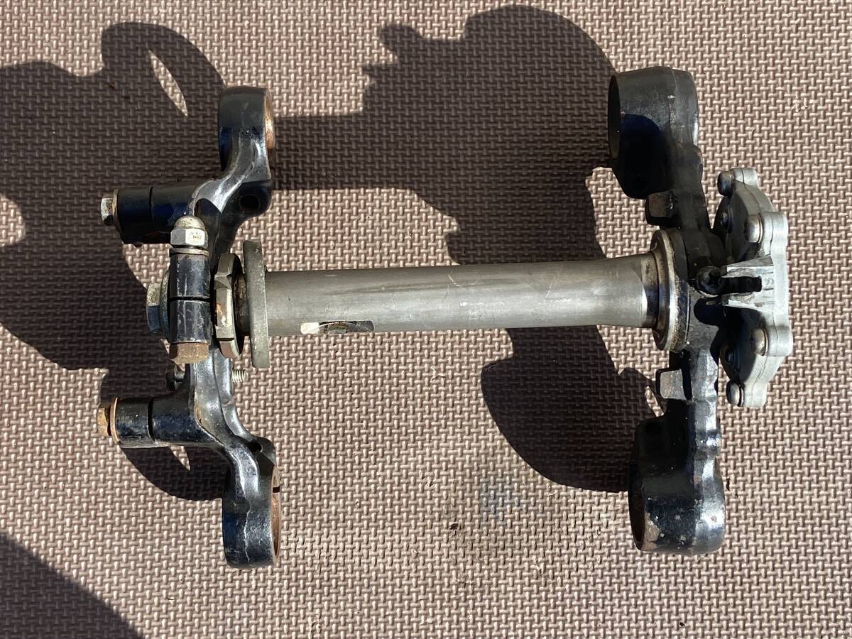 希少 当時物 DT250 DT1 DT1F 純正ステム 三つ又 トップブリッジ 絶版 旧車_画像6