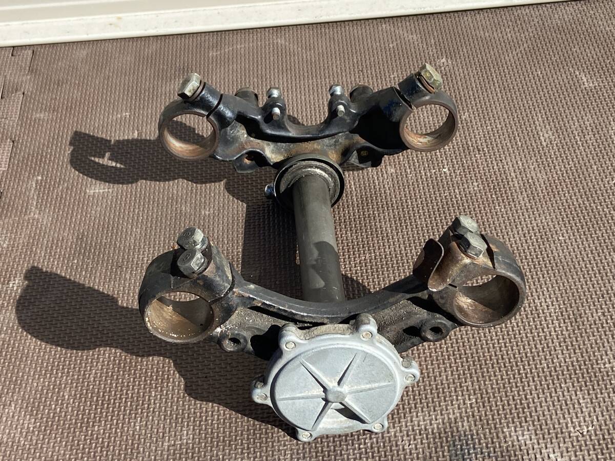 希少 当時物 DT250 DT1 DT1F 純正ステム 三つ又 トップブリッジ 絶版 旧車_画像9